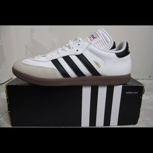 White Adidas Samba Classic